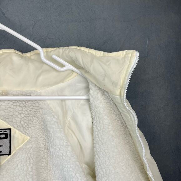 Y2K Rigo Sportswear Sherpa Lined Removeable Hood Puff Jacket Parka Zip Up Q-13 - Picture 9 of 16